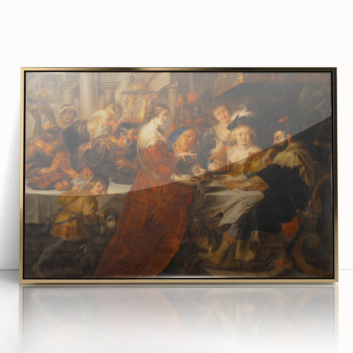 Baroque and Rococo Wall Art - The Feast of Herod - Classic Print