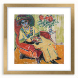 Expressionist Art - Portrait of Dodo Abstract Expressionism Wall Art