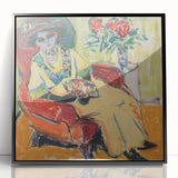 Expressionist Art - Portrait of Dodo Abstract Expressionism Wall Art