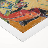 Expressionist Art - Portrait of Dodo Abstract Expressionism Wall Art