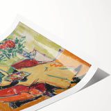 Expressionist Art - Portrait of Dodo Abstract Expressionism Wall Art