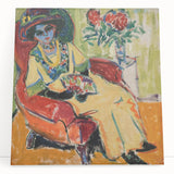 Expressionist Art - Portrait of Dodo Abstract Expressionism Wall Art