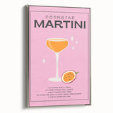 Framed canvas depicting a vintage landscape art painting with colorful elements on a black background.