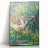 Impressionist Landscape Wall Art - Cézanne's House of Père Lacroix Print