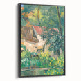 Impressionist Landscape Wall Art - Cézanne's House of Père Lacroix Print