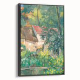 Impressionist Landscape Wall Art - Cézanne's House of Père Lacroix Print