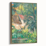 Impressionist Landscape Wall Art - Cézanne's House of Père Lacroix Print