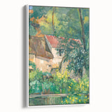 Impressionist Landscape Wall Art - Cézanne's House of Père Lacroix Print