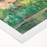 Impressionist Landscape Wall Art - Cézanne's House of Père Lacroix Print
