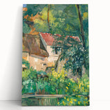 Impressionist Landscape Wall Art - Cézanne's House of Père Lacroix Print