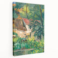 Impressionist Landscape Wall Art - Cézanne's House of Père Lacroix Print