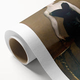 Elegant Realism Art Print of Madame X in Classic Black Evening Gown