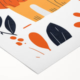 Playful Lion Wall Art - Girls Room & Nursery Safari Decor