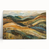 Large black and white stretched canvas depicting a minimalist autumn tree, ideal for kitchen wall art or bedroom ambiance.