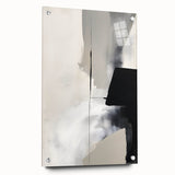 Modern Dining Room Art – Black and White Abstract Wall Decor