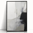 Modern Dining Room Art – Black and White Abstract Wall Decor