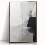 Modern Dining Room Art – Black and White Abstract Wall Decor