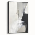 Modern Dining Room Art – Black and White Abstract Wall Decor