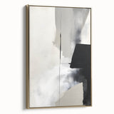 Modern Dining Room Art – Black and White Abstract Wall Decor