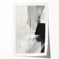 Modern Dining Room Art – Black and White Abstract Wall Decor