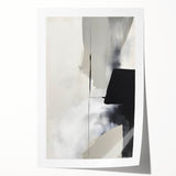 Modern Dining Room Art – Black and White Abstract Wall Decor