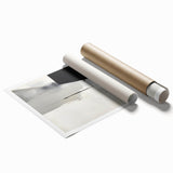 Modern Dining Room Art – Black and White Abstract Wall Decor