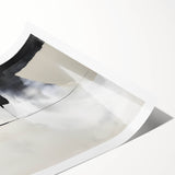 Modern Dining Room Art – Black and White Abstract Wall Decor