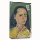 Expressionist Art - Portrait of a Woman Abstract Wall Art for Sale