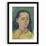 Expressionist Art - Portrait of a Woman Abstract Wall Art for Sale