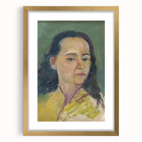 Expressionist Art - Portrait of a Woman Abstract Wall Art for Sale