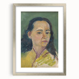 Expressionist Art - Portrait of a Woman Abstract Wall Art for Sale