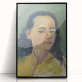 Expressionist Art - Portrait of a Woman Abstract Wall Art for Sale