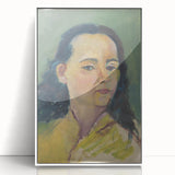 Expressionist Art - Portrait of a Woman Abstract Wall Art for Sale