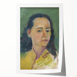 Expressionist Art - Portrait of a Woman Abstract Wall Art for Sale