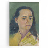 Expressionist Art - Portrait of a Woman Abstract Wall Art for Sale