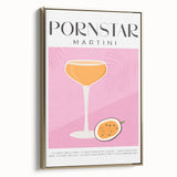 Framed canvas featuring a vintage poster art landscape painting in black and gold, ideal for bedroom wall art.