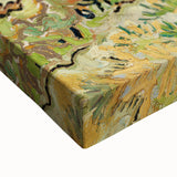 Impressionist Village Scene Wall Art - Van Gogh's Houses and Figure Print