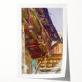 Chalet - Rustic Alpine Charm by John Singer Sargent, Watercolor Wall Art