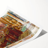 Chalet - Rustic Alpine Charm by John Singer Sargent, Watercolor Wall Art