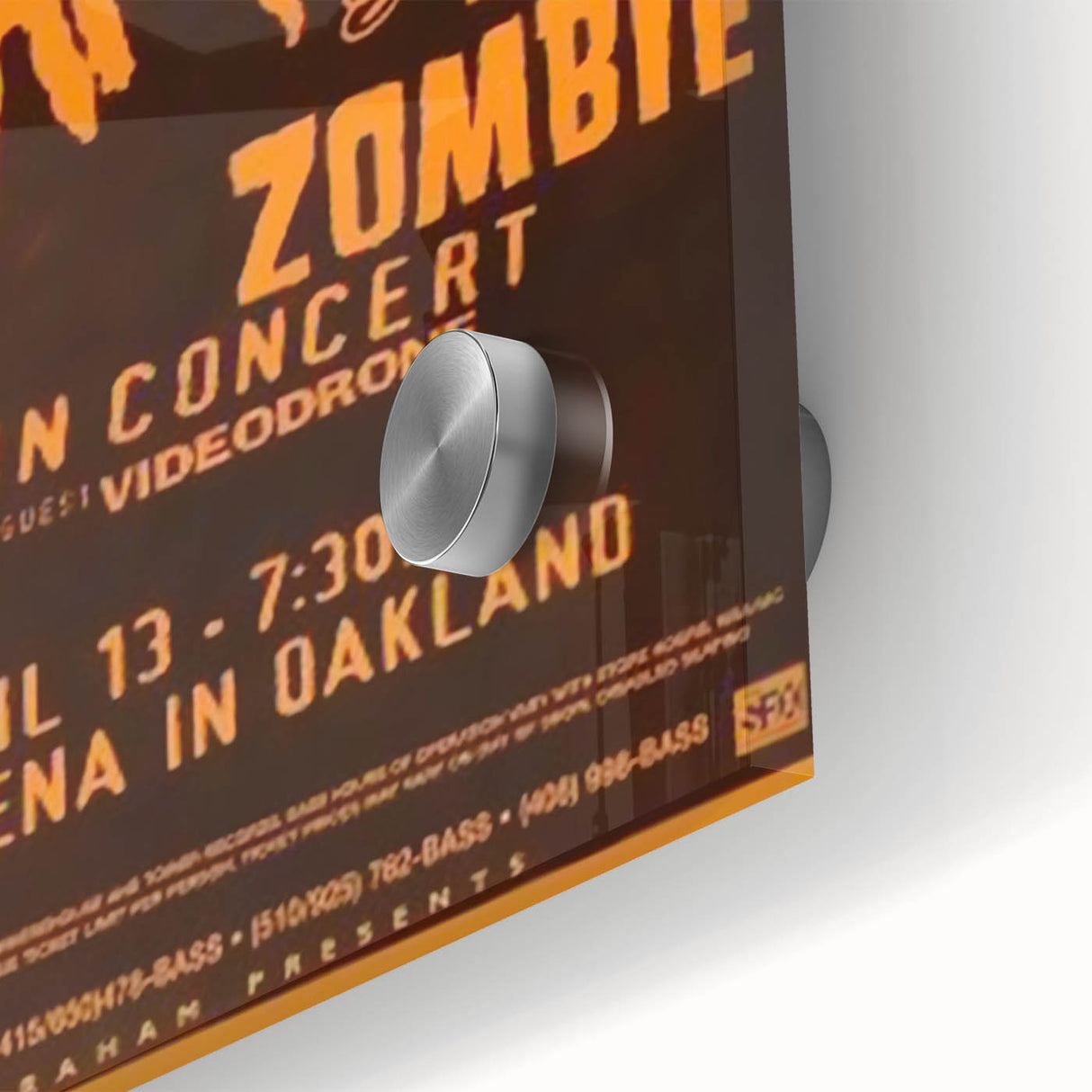 Korn & Rob Zombie Retro Wall Art Vintage Rock Concert Poster