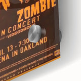 Korn & Rob Zombie Retro Wall Art Vintage Rock Concert Poster