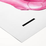 Charming Pink Boots with Flowers Wall Art - Girls Room Decor