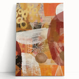 Large black and white abstract canvas depicting swirling patterns, ideal for kitchen wall art or bedroom ambiance.