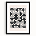 Framed Dining Room Prints – Geometric Minimalist Wall Art
