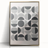 Framed Dining Room Prints – Geometric Minimalist Wall Art