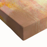 Fuchsia Floral Cascade – Modern Abstract Wall Art for Living Room