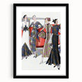 Glamorous Art Deco Wall Art – 1920s Fashion Scene with Vintage Elegance