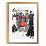 Glamorous Art Deco Wall Art – 1920s Fashion Scene with Vintage Elegance