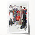 Glamorous Art Deco Wall Art – 1920s Fashion Scene with Vintage Elegance