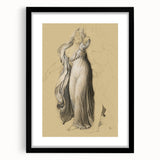 Neoclassical Art Print: Castor & Pollux Freeing Helen - Classical Study Art